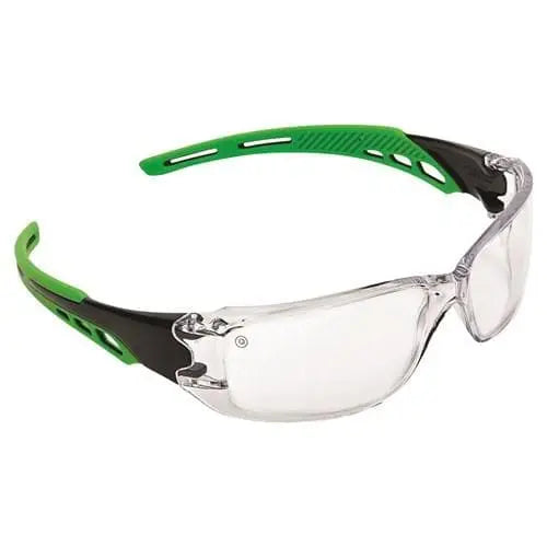 Pro Choice Cirrus - Clear Polycarbonate Frame With Soft Green Arms X12 - 9180 Pro Choice